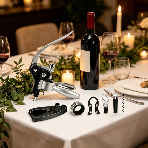 Teiliges wein zubehör set - 7-teiliges, wein-zubehör-set